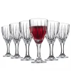 Ribbed Red Wine Glass