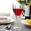 Ribbed Red Wine Glass