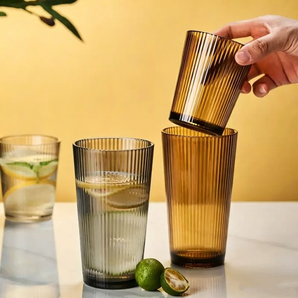 Vertical Striped Cup