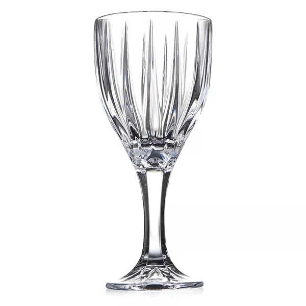 Ribbed Red Wine Glass