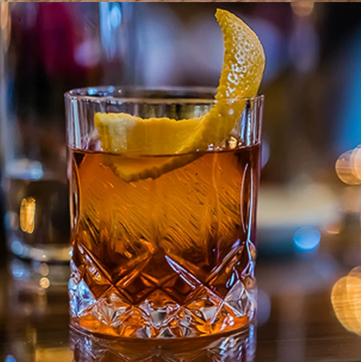 Whiskey Glass With Engraved Bottom