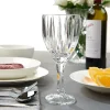 Ribbed Red Wine Glass