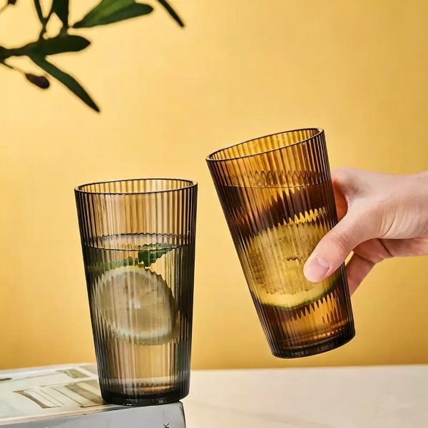 Vertical Striped Cup
