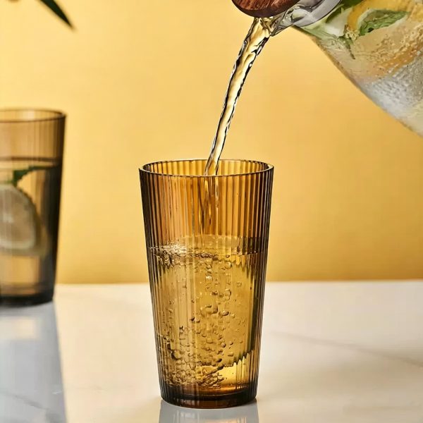 Vertical Striped Cup