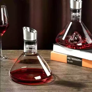 Mountain-Shaped Decanter