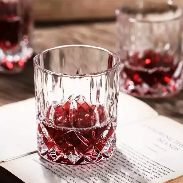 Whiskey Glass With Engraved Bottom