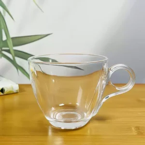 Tea Cup With Circle Handle