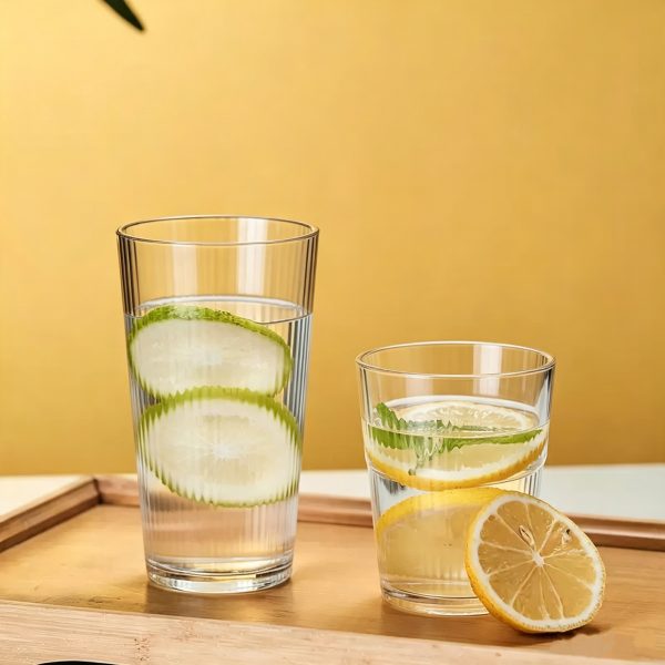 Vertical Striped Cup